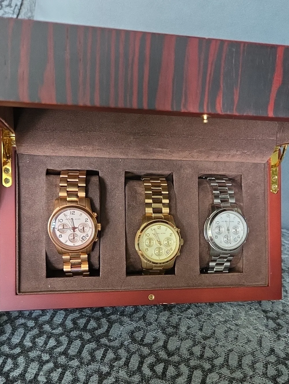 Michael Kors Special Edition Tri Color Watch Set
